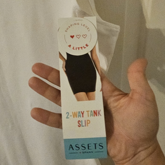 Spanx Assets NWT Shaping Tank Slip Shapewear White Size XL - Picture 2 of 4